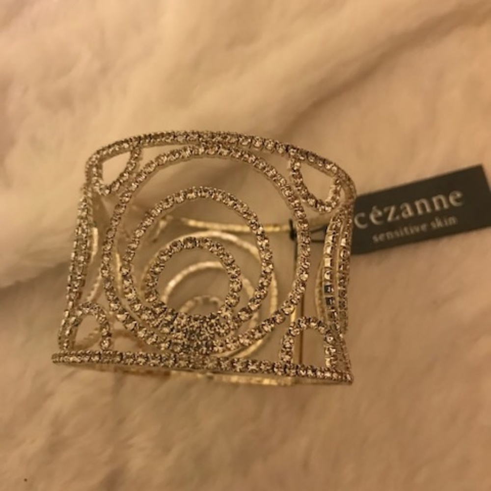 Cezanne Rhinestone Cuff w/Tags - Picture 3 of 3